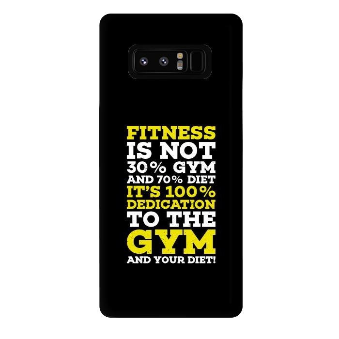 Galaxy Note 8 StrongFit fitness dedication by TMSarts