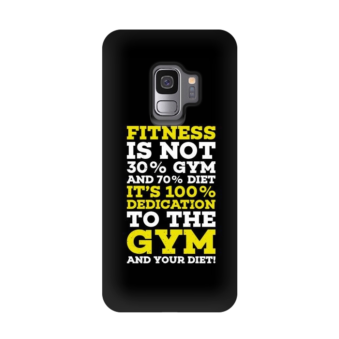 Galaxy S9 StrongFit fitness dedication by TMSarts