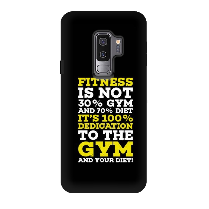 Galaxy S9 plus StrongFit fitness dedication by TMSarts