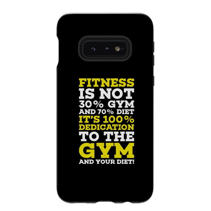 Galaxy S10e StrongFit fitness dedication by TMSarts