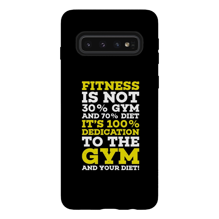 Galaxy S10 StrongFit fitness dedication by TMSarts