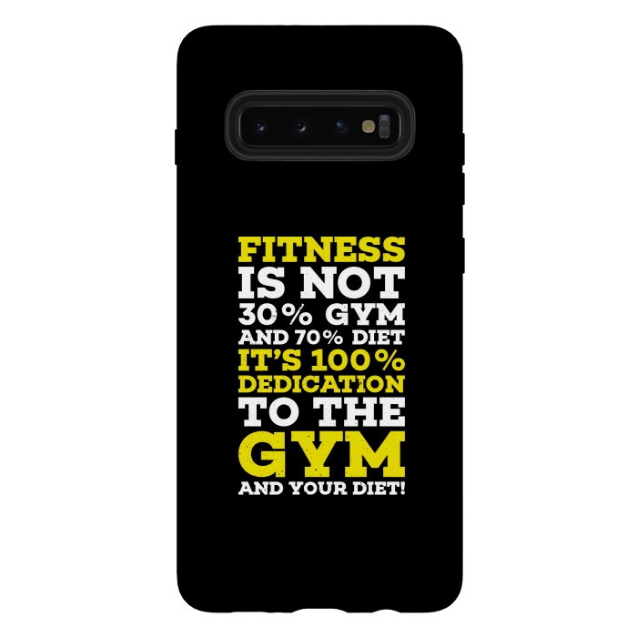 Galaxy S10 plus StrongFit fitness dedication by TMSarts