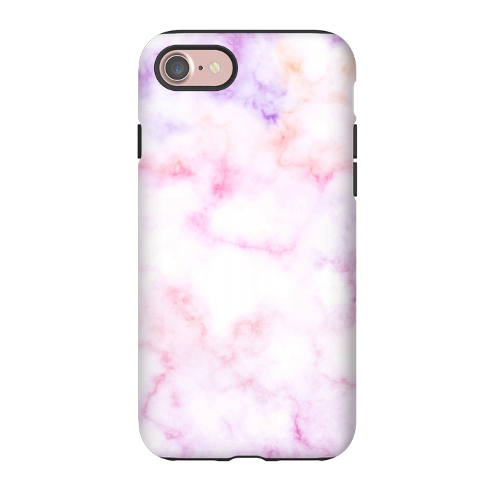 iPhone 7 StrongFit Pink purple pastel elegant marble by Oana 