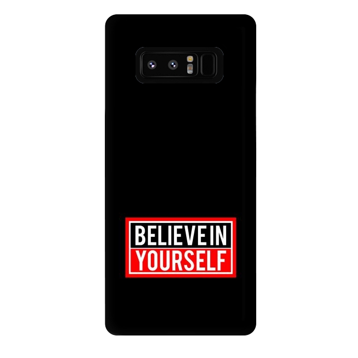 Galaxy Note 8 StrongFit believe in yourself  by TMSarts
