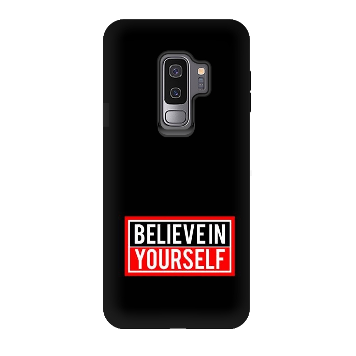 Galaxy S9 plus StrongFit believe in yourself  by TMSarts