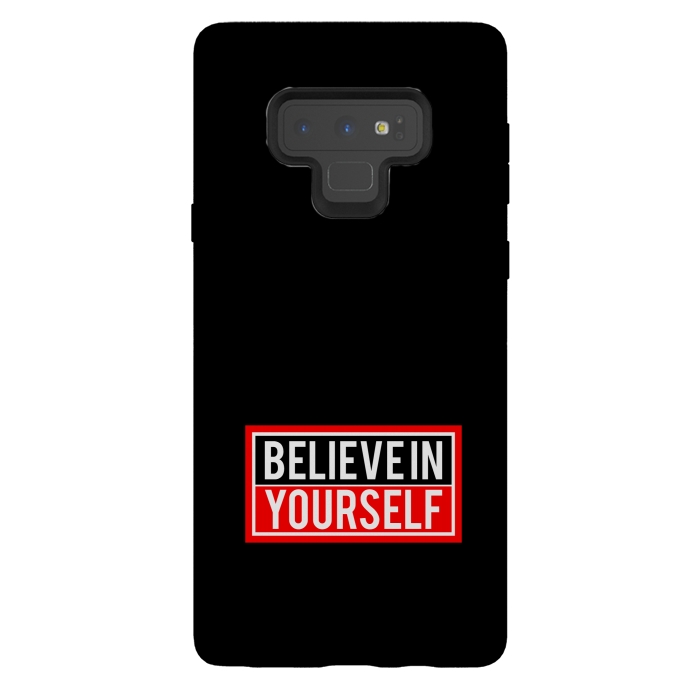 Galaxy Note 9 StrongFit believe in yourself  by TMSarts
