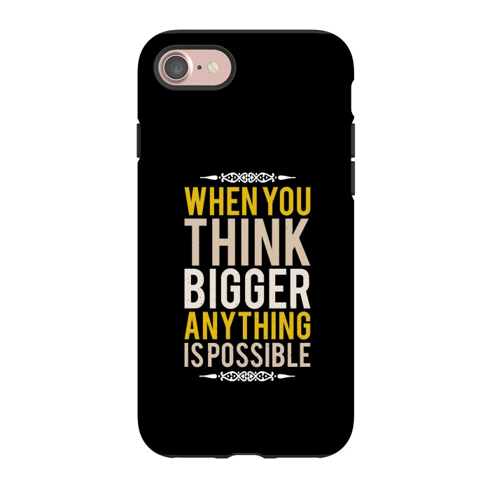 iPhone 7 StrongFit think bigger by TMSarts