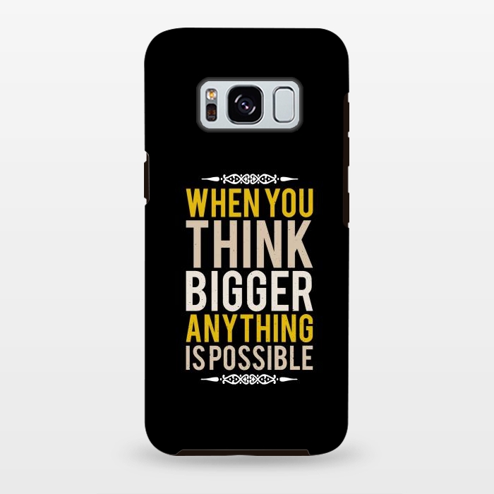 Galaxy S8 plus StrongFit think bigger by TMSarts