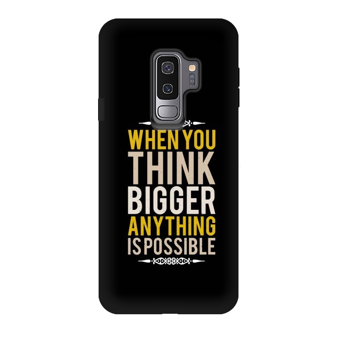 Galaxy S9 plus StrongFit think bigger by TMSarts