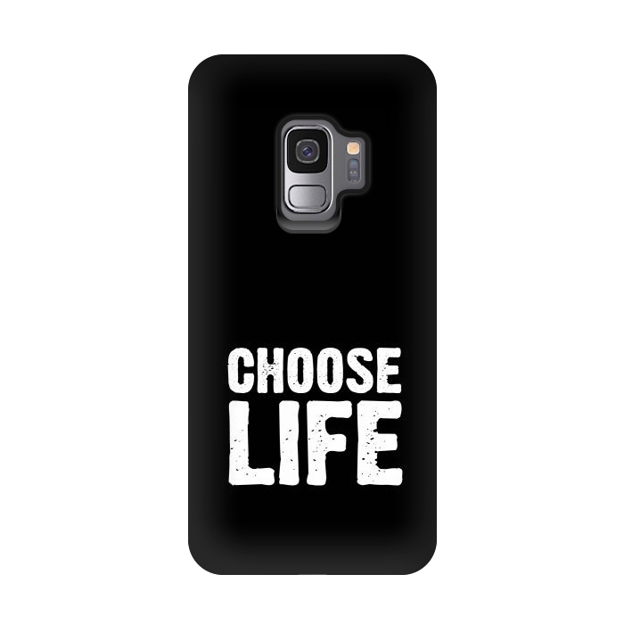 Galaxy S9 StrongFit choose life by TMSarts