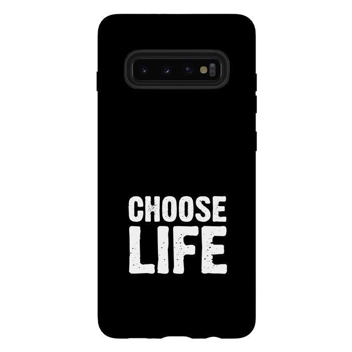 Galaxy S10 plus StrongFit choose life by TMSarts