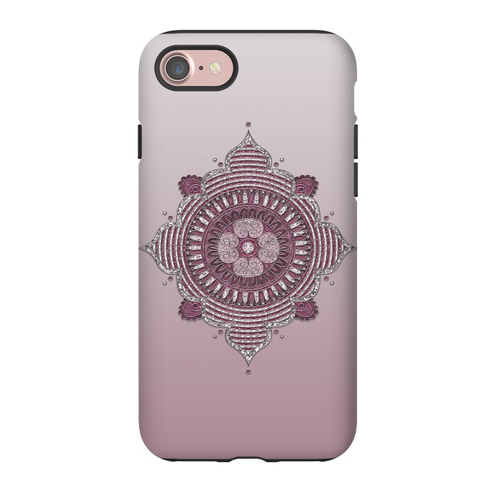 iPhone 7 StrongFit Fashion Mandala Ornament by Andrea Haase