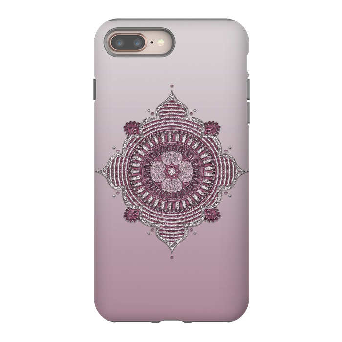 iPhone 7 plus StrongFit Fashion Mandala Ornament by Andrea Haase
