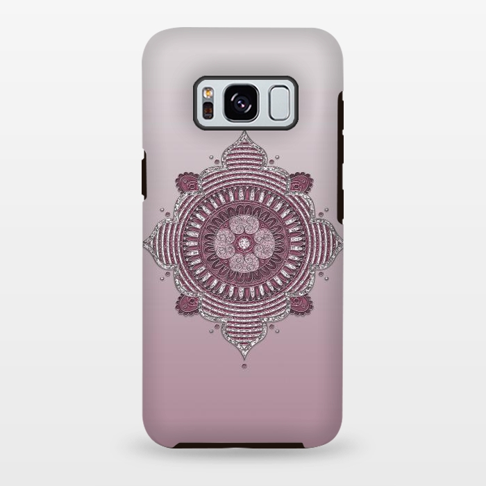 Galaxy S8 plus StrongFit Fashion Mandala Ornament by Andrea Haase