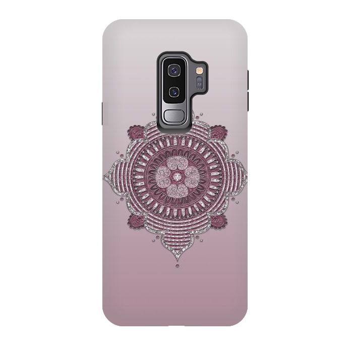 Galaxy S9 plus StrongFit Fashion Mandala Ornament by Andrea Haase