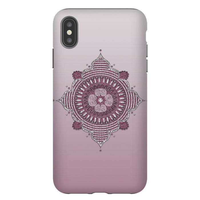 iPhone Xs Max StrongFit Fashion Mandala Ornament by Andrea Haase