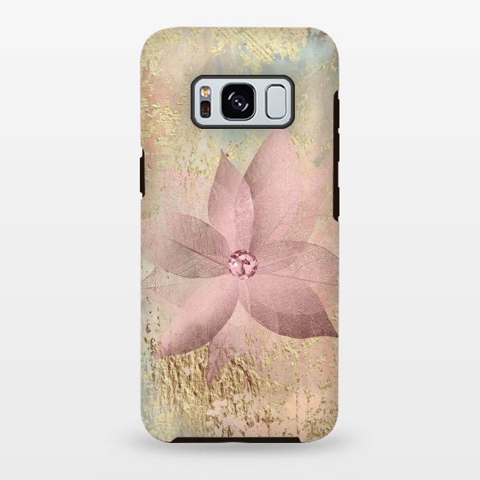 Galaxy S8 plus StrongFit Delicate Blush Flower 2 by Andrea Haase