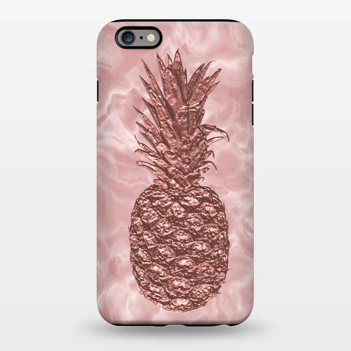 iPhone 6/6s plus StrongFit Precious Pineapple Blush Rosegold by Andrea Haase