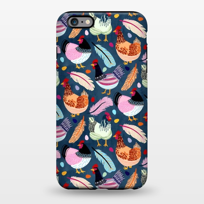 iPhone 6/6s plus StrongFit Trendy Chickens  by Tigatiga