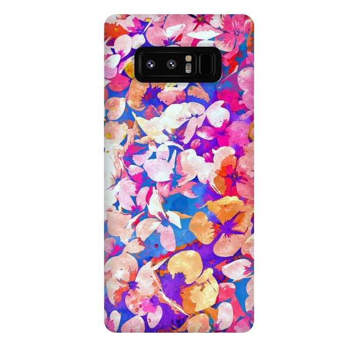 Galaxy Note 8 StrongFit Floral Abundance by Uma Prabhakar Gokhale