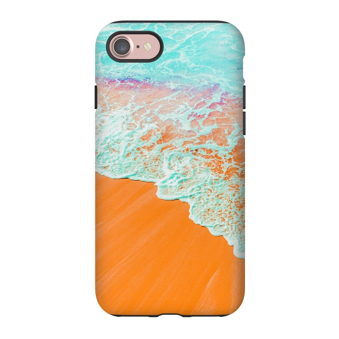 iPhone 7 StrongFit Coral Shore by Uma Prabhakar Gokhale