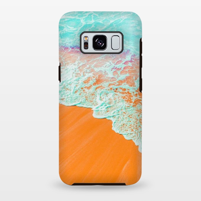 Galaxy S8 plus StrongFit Coral Shore by Uma Prabhakar Gokhale