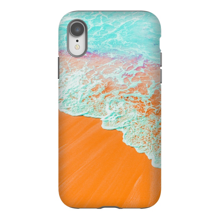 iPhone Xr StrongFit Coral Shore by Uma Prabhakar Gokhale