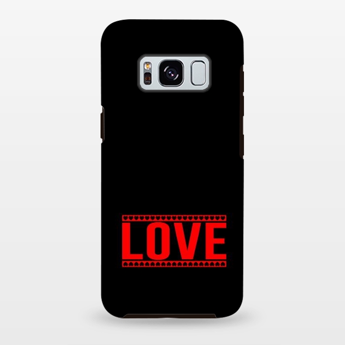 Galaxy S8 plus StrongFit love heart by TMSarts
