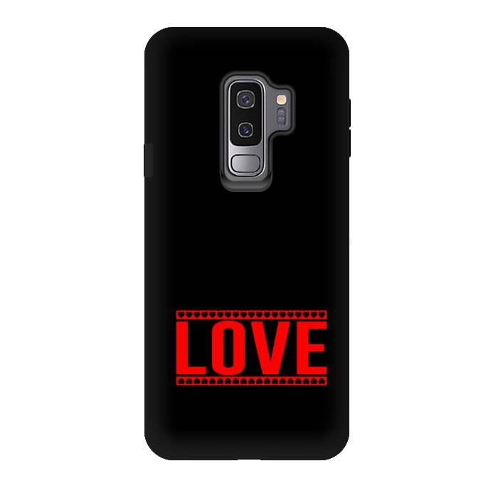 Galaxy S9 plus StrongFit love heart by TMSarts
