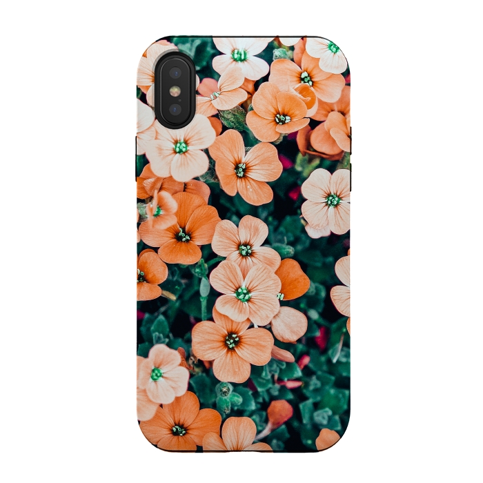 iPhone Xs / X StrongFit Floral Bliss by Uma Prabhakar Gokhale