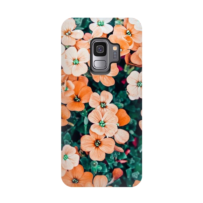 Galaxy S9 StrongFit Floral Bliss by Uma Prabhakar Gokhale