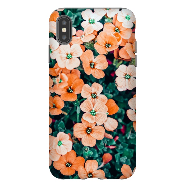 iPhone Xs Max StrongFit Floral Bliss by Uma Prabhakar Gokhale
