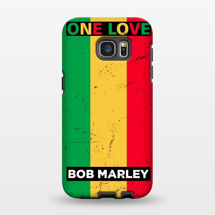 Galaxy S7 EDGE StrongFit one love bob marley by TMSarts