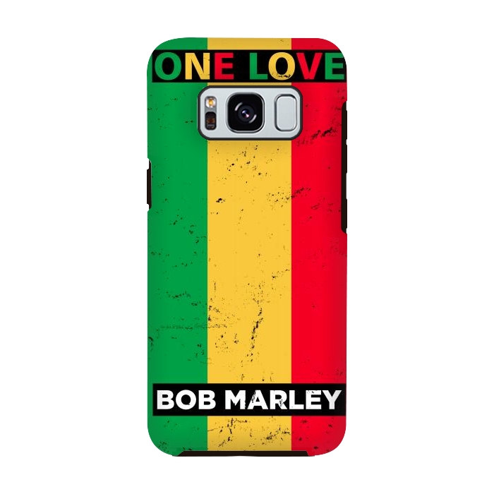 Galaxy S8 StrongFit one love bob marley by TMSarts