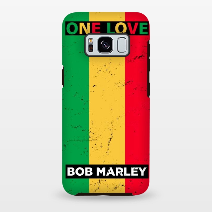 Galaxy S8 plus StrongFit one love bob marley by TMSarts