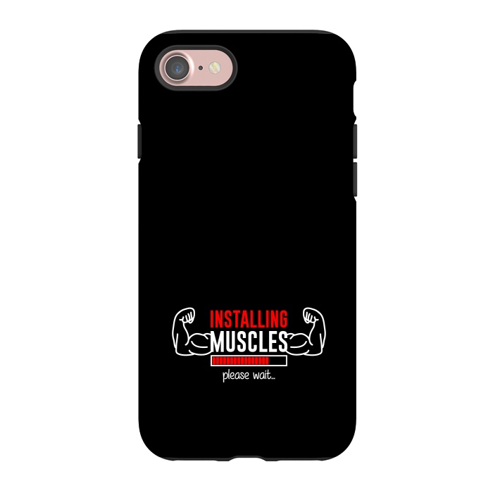 iPhone 7 StrongFit installing muscles  by TMSarts