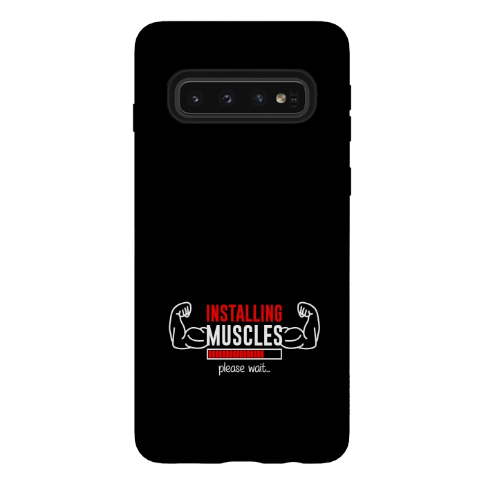 Galaxy S10 StrongFit installing muscles  by TMSarts