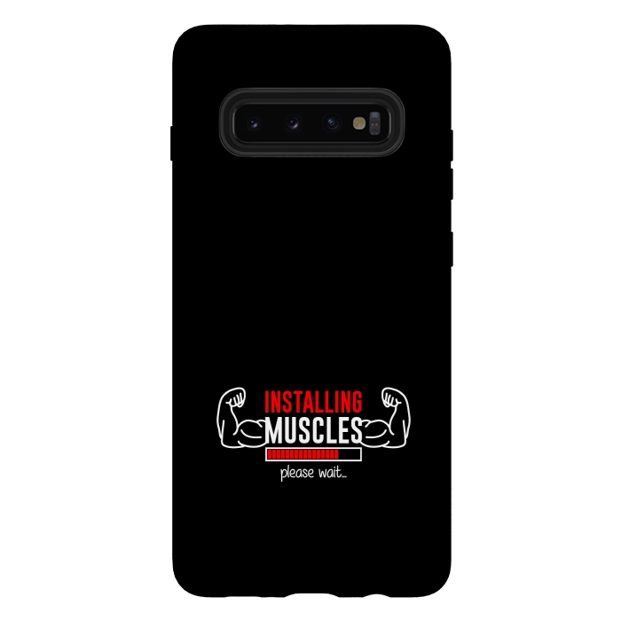 Galaxy S10 plus StrongFit installing muscles  by TMSarts