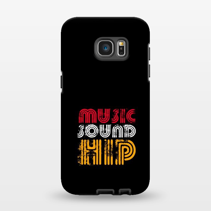 Galaxy S7 EDGE StrongFit music sound hip by TMSarts