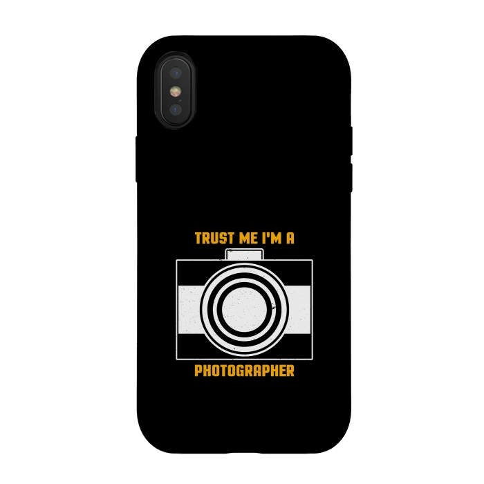 iPhone Xs / X StrongFit trust me im a photographer by TMSarts