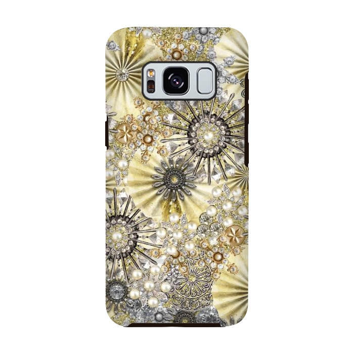 Galaxy S8 StrongFit Fancy Jewelry Pattern 2 by Andrea Haase