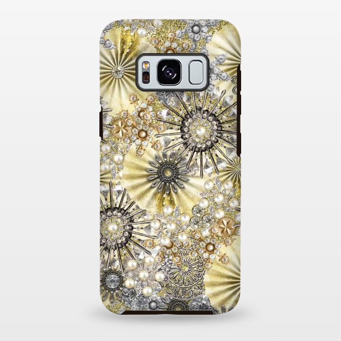 Galaxy S8 plus StrongFit Fancy Jewelry Pattern 2 by Andrea Haase