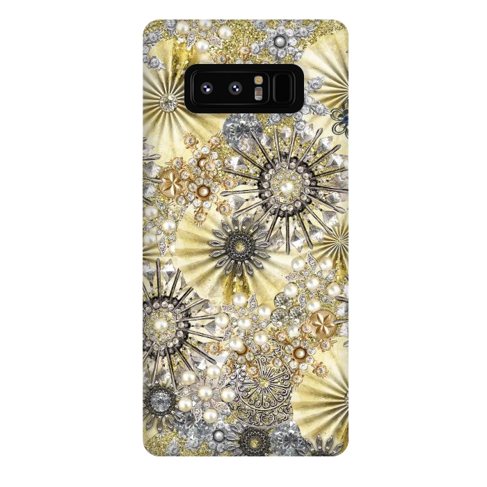 Galaxy Note 8 StrongFit Fancy Jewelry Pattern 2 by Andrea Haase
