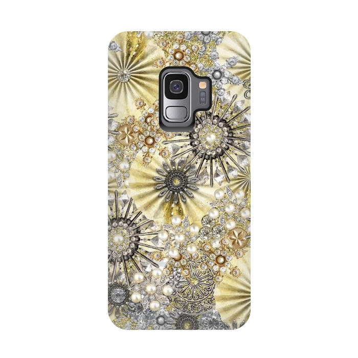 Galaxy S9 StrongFit Fancy Jewelry Pattern 2 by Andrea Haase