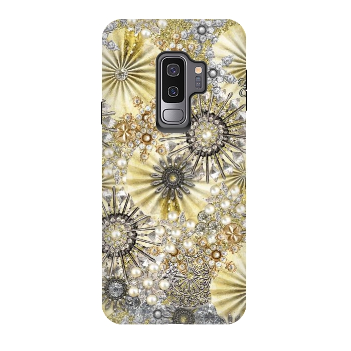 Galaxy S9 plus StrongFit Fancy Jewelry Pattern 2 by Andrea Haase