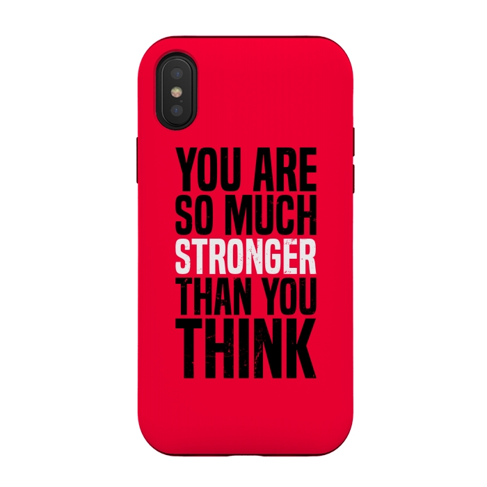 iPhone Xs / X StrongFit so much stronger by TMSarts