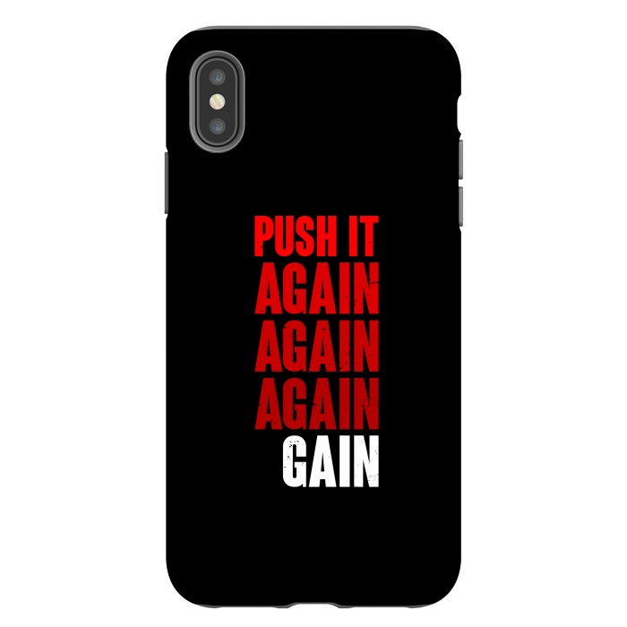 iPhone Xs Max StrongFit push it again by TMSarts