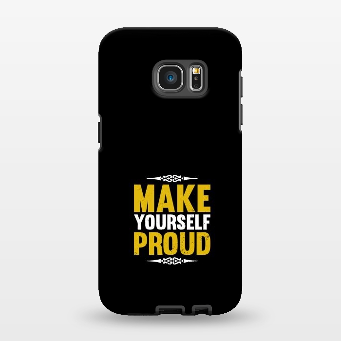 Galaxy S7 EDGE StrongFit make yourself proud by TMSarts
