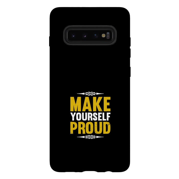 Galaxy S10 plus StrongFit make yourself proud by TMSarts