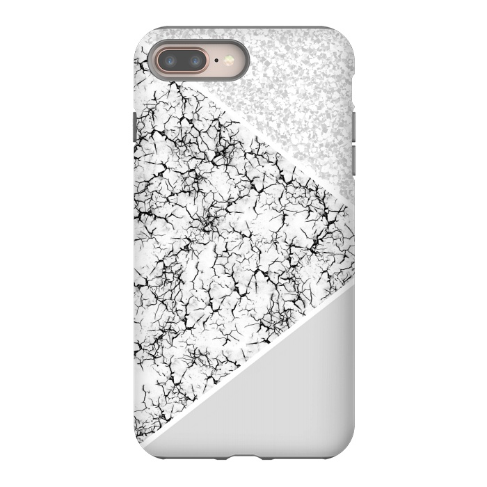 iPhone 7 plus StrongFit White gray by Jms